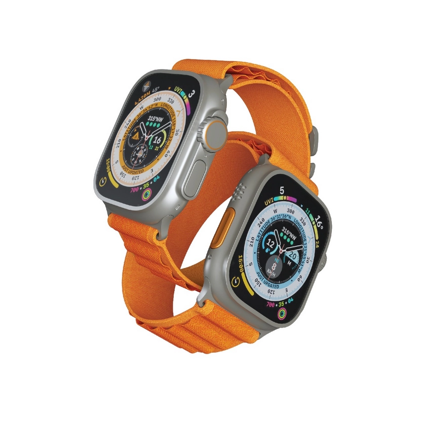 Porodo Smart Watch Ultra Titanium 1.86 Inches Wide Screen