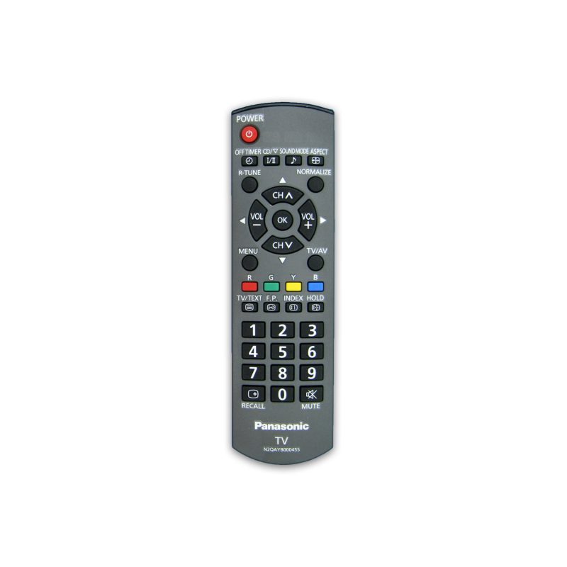 ریموت کنترل تلویزیون پاناسونیک مدل N2QAYB000455