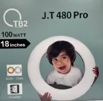 رینگ لایت 100 وات 18 اینچ مدل jt480pro