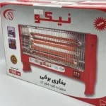 بخاری برقی سه شعله نیکو مدل 1800 وات