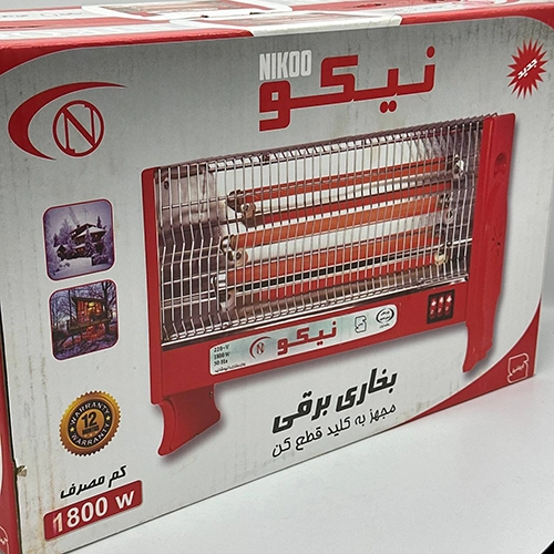 بخاری برقی سه شعله نیکو مدل 1800 وات