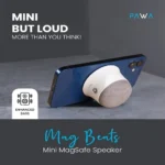 اسپیکر بلوتوثی Pawa Mag Beats Mini سفید