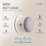 اسپیکر بلوتوثی Pawa Mag Beats Mini سفید