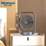 پنکه شارژی و رومیزی ویداسی مدل WD-280