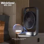پنکه شارژی و رومیزی ویداسی مدل WD-280