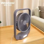 پنکه شارژی و رومیزی ویداسی مدل WD-280