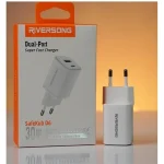 شارژر دیواری 30 وات ریورسانگ SAFEKUB D6 مدل AD28