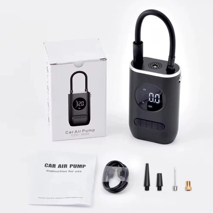 پمپ باد شارژی دیجیتال مینی مدل MDHL CZK-3668