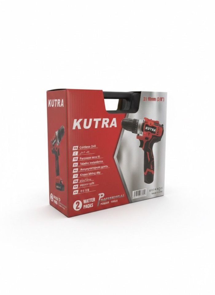 دریل شارژی kutra مدل ۱۰mm