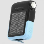 پاوربانک سولار 10 هزار میلی آمپر پاورولوژی مدل SOLARPANEL 