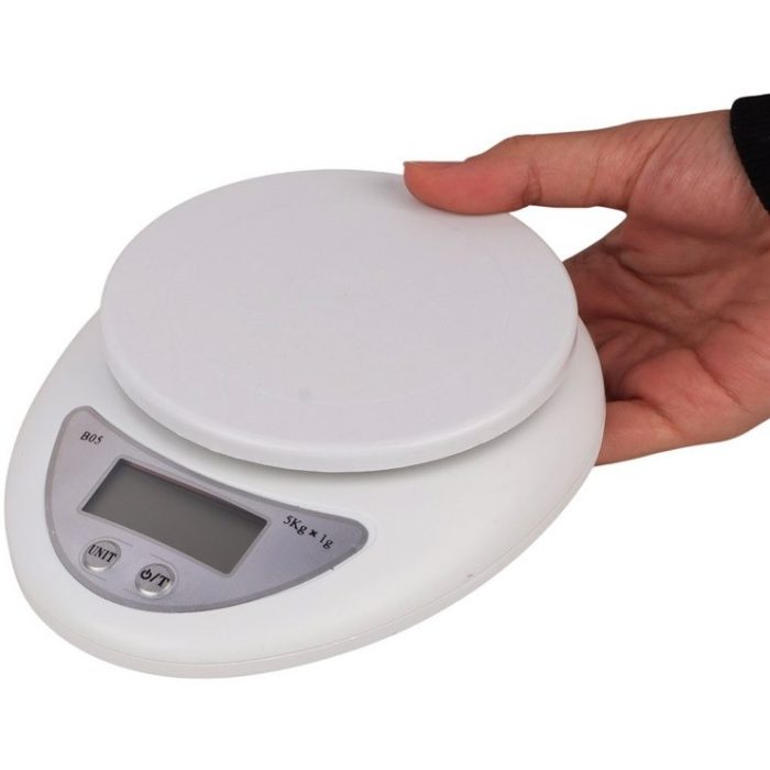 ترازو آشپزخانه دیجیتال ۵ کیلوگرمی scale