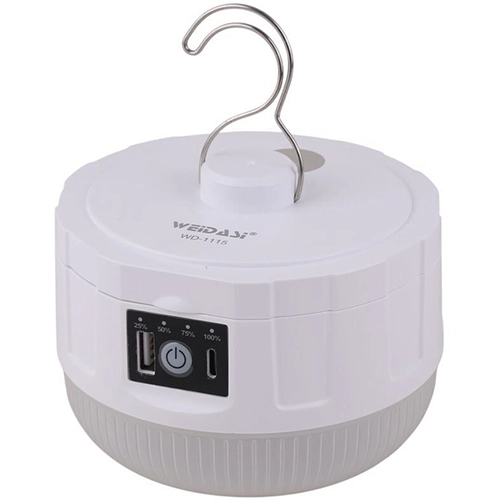 چراغ شارژی ویداسی مدل wd-1115