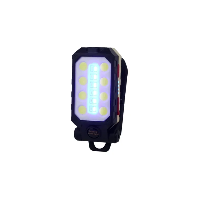 چراغ شارژی مگنتی نورافکن دوکاره USB مدل W598B