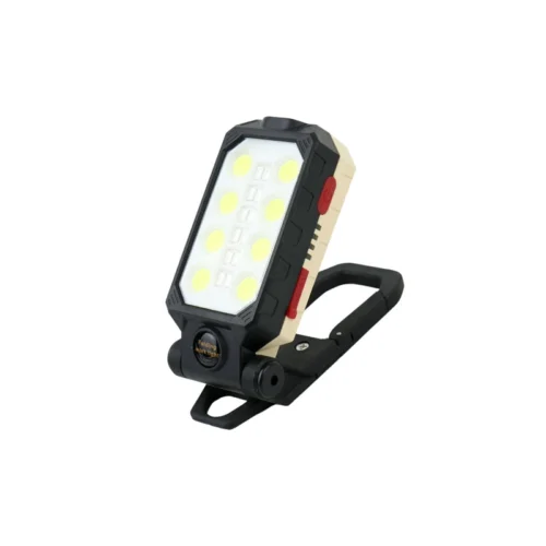 چراغ شارژی مگنتی نورافکن دوکاره USB مدل W598B